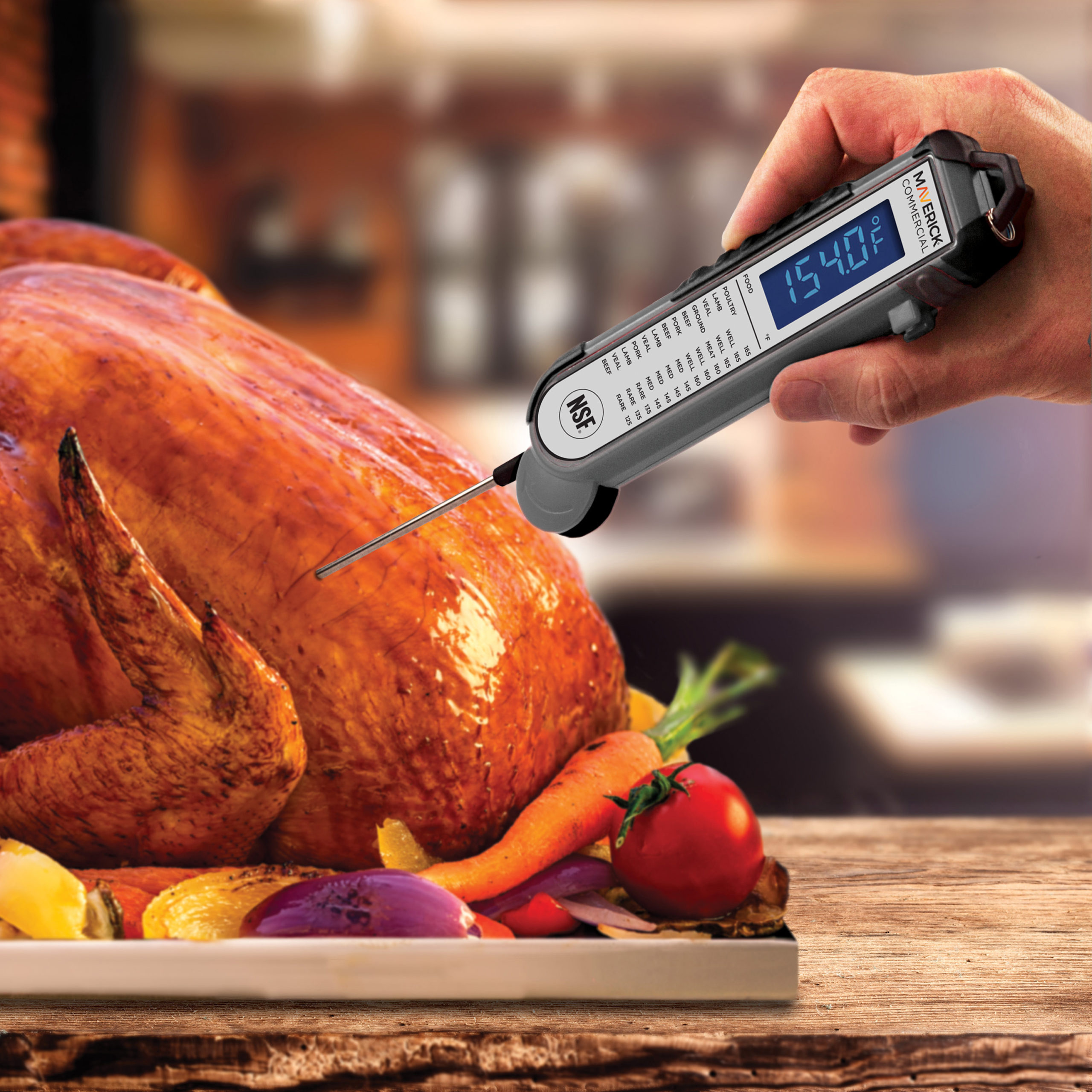 PT-100 PRO-TEMP PROFESSIONAL DIGITAL MEAT THERMOMETER - Smoke 'n' Fire - a  KC BBQ Store