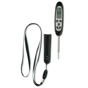 EEEkit Instant Read Meat Thermometer Red, 6.32x1.7x0.71in - Foods Co.