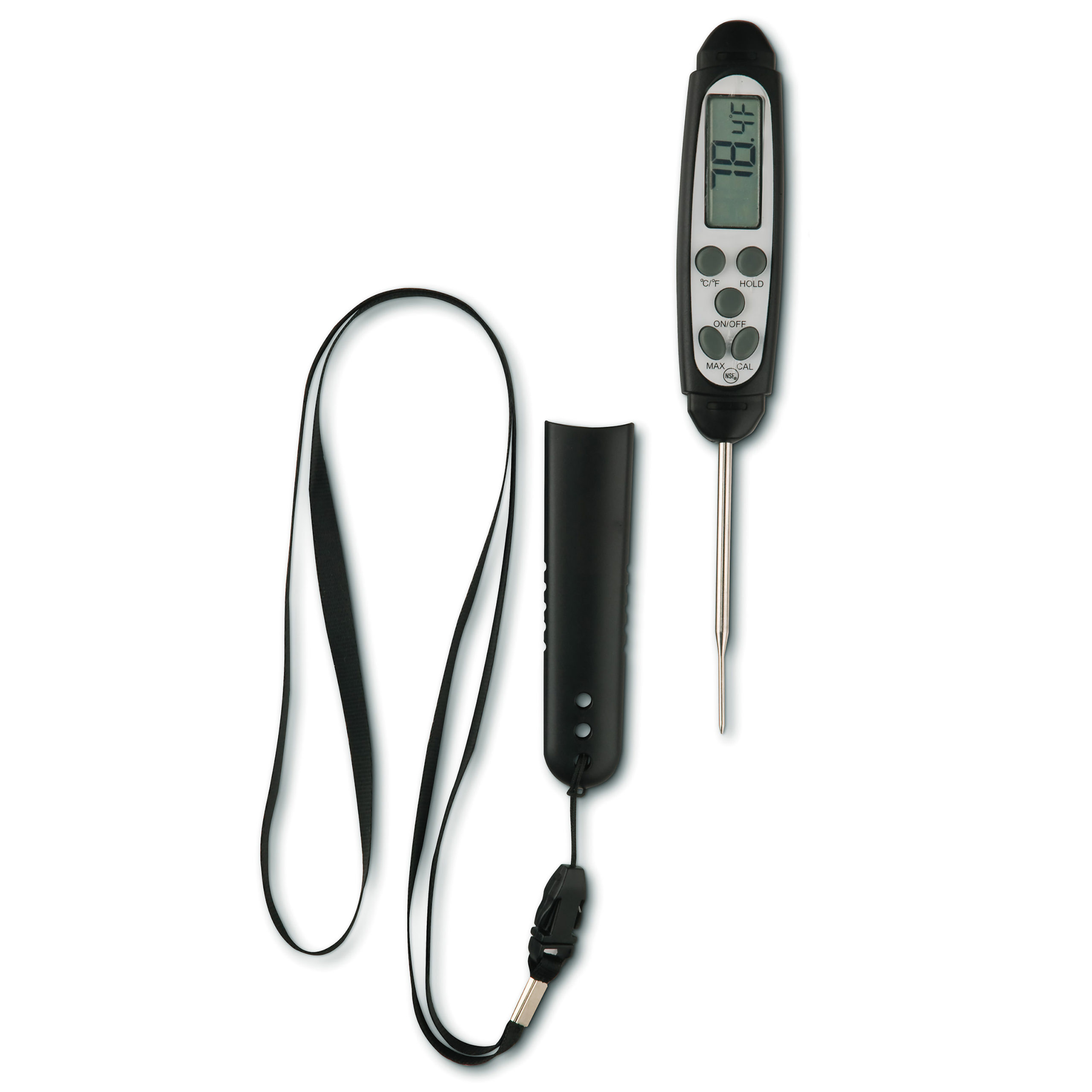 3 in 1 Digital Meat Thermometer Instant Read Food Thermometer with 2 Wired  Probe