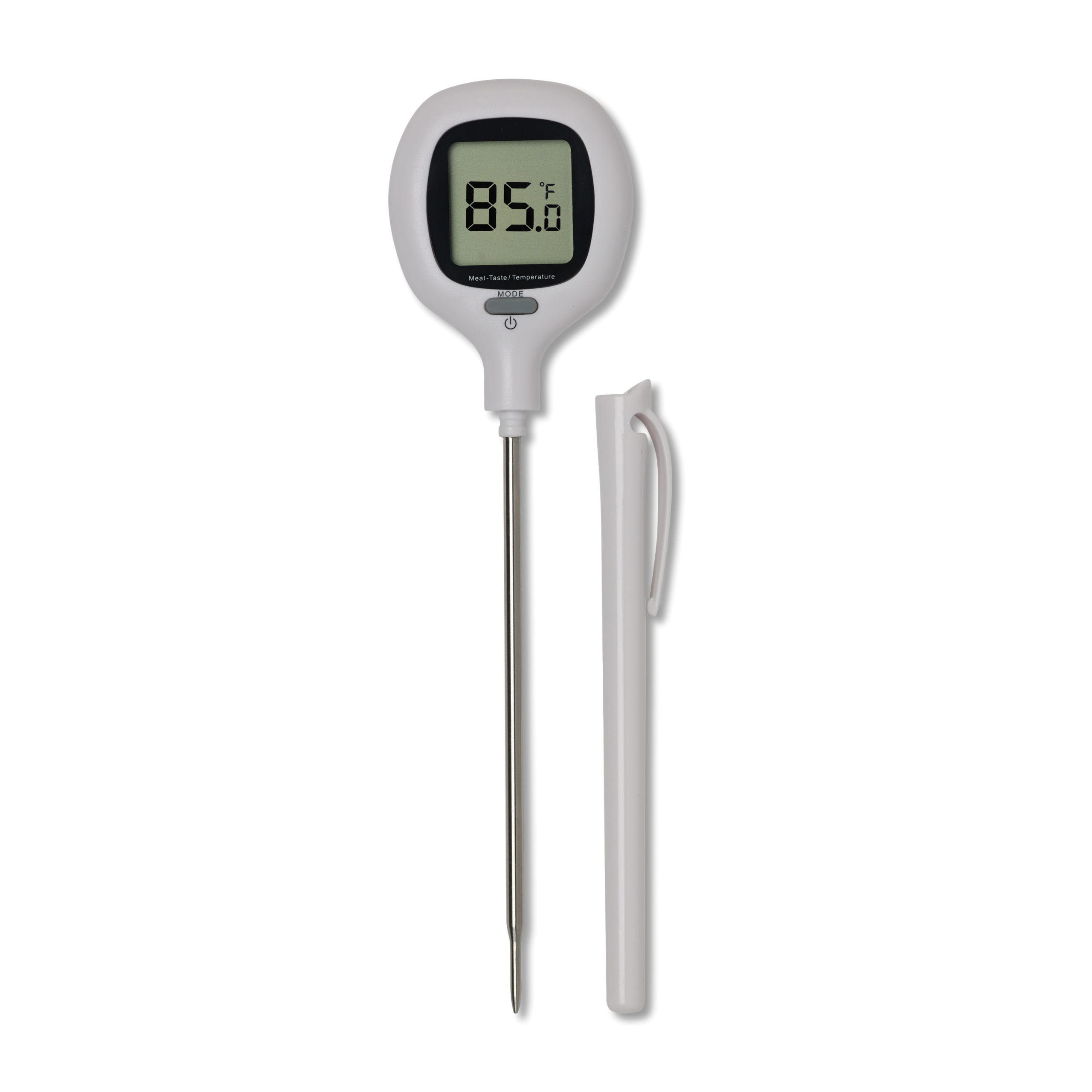 Nexgrill - 15 inch Digital Meat Thermometer Fork Prongs - Batteries  Included