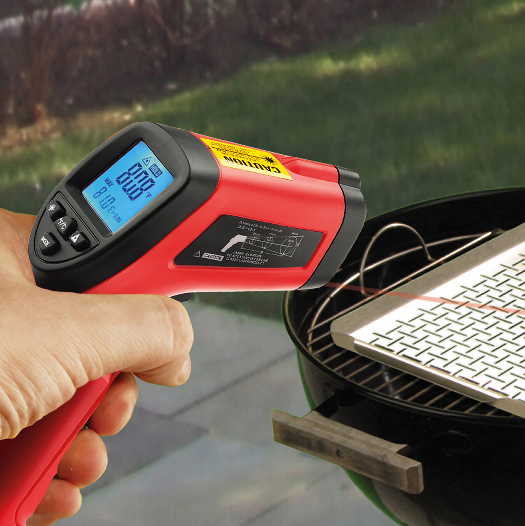 Extra Large Grill Surface Thermometer